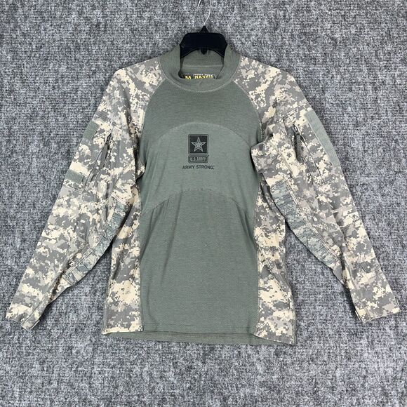 Massif Tactical Shirt Mens Medium Army Mountain Gear Combat Digital Camo - Picture 1 of 14